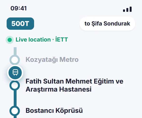 See where your bus is, live